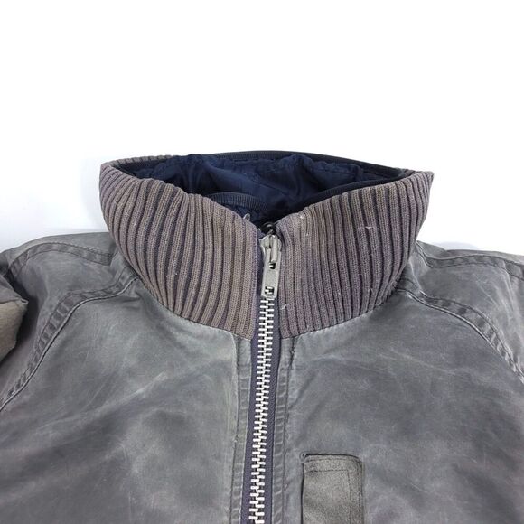 SUPERDRY Military Cargo Aviator Flight Nylon Utility Bomber Jacket Mens Medium - Picture 10 of 15